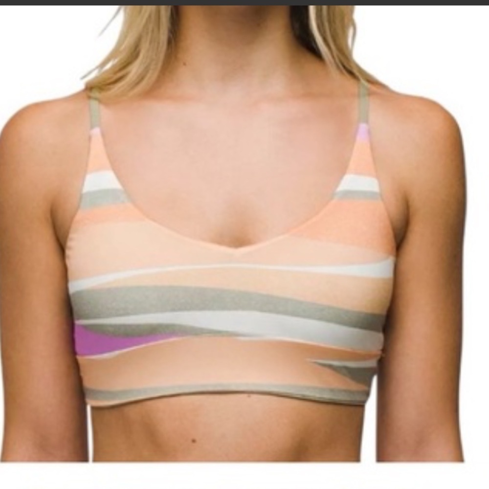 Prana NEW WITH TAGS Willows Falls Reversible Bikini Top large vacation beach